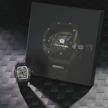Tsarbomba Atomic TB8218 2-in-1 Automatic Interchangeable Bezel Watch
