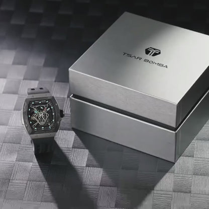 TSAR BOMBA Neutron TB8216 Automatic Watch Carbon Fiber