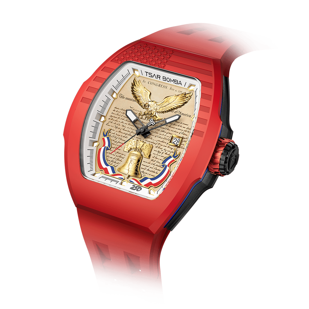 Tsarbomba Atomic Minuteman Edition Men's Mechanical Watch 3-in-1
