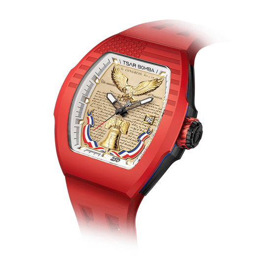 Tsarbomba Atomic Minuteman Edition Men's Mechanical Watch 3-in-1